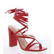 Lace Up Heels Strappy Chunky Heel Sandals for Women