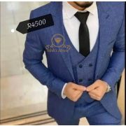 Casual Mens Suit Summer Slim 3 Piece for Wedding Suit (Blazer + Vest + Pants)