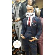 Casual Mens Suit Summer Slim 3 Piece for Wedding Suit (Blazer + Vest + Pants)