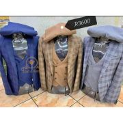 Casual Mens Suit Summer Slim 3 Piece for Wedding Suit (Blazer + Vest + Pants)